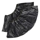 Бахилы EleGreen ЭГЦЧ-100/Н20 двойные, комплект 500 шт. 250 пар, Strong, 39х14 см, 100 мкм, 10 г, черные