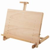Мольберт Brauberg 191756 Art Classic настольный, регулируемый верхний держатель, 50х37х39 см, бук