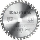 Пильный диск по дереву Kraftool 36951-185-20 Optima, 185 х 20мм, 36Т