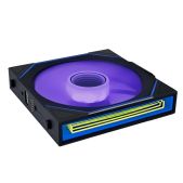 Вентилятор для корпуса Lian Li G99.14RSLIN1W1B.R0 UNI SL-INF Wireless 140 Reverse Blade Black 140x140x25мм PWM, ARGB, 1700 об/мин Max., 28.6dBa /