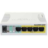 Коммутатор MikroTik CSS106-1G-4P-1S RB260GSP L2 5x1Gbит/с 1SFP 1PoE 48W управляемый