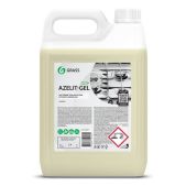 Средство для чистки Grass 125239 AZELIT-GEL плит, духовок, грилей от жира/нагара, ГЕЛЬ 5.4 кг, щелочное