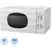 СВЧ печь Econ ECO-2038M черная, 20 л, таймер, разморозка