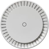 Точка доступа Mikrotik cAPGi-5HaxD2HaxD cAP ax Ceiling access point, 2x Gigabit LAN ports, PoE-IN 802.3af/at & PoE-OUT Passive PoE up to 57V, Antennas: 2.4 GHz: 2? 6 dBi and 5 GHz: 2? 5.5 dBi, Wireless Standards: IEEE 802.11 a/b/g/n/ac/ax
