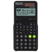 Калькулятор инженерный 10+2 разряда Brauberg 272651 SC-991ES-Plus-BK 164х80мм 552 функ, черный