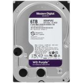 Жесткий диск SATA3 6Tb 5400rpm 256Mb Western Digital WD64PURZ HDD Purple Surveillancer Recertified
