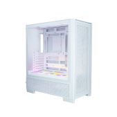 Корпус ATX без БП Xastra A700-1FA36A-C10-UC-WH A700 3ARGB-C10-UC White ATX/Mesh/ 1x360mm ARGB PWM /Argb+PWM HUB 10port/ Type-C /