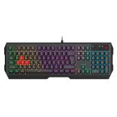 Клавиатура A4-Tech Bloody B140N черный USB мультимедийная for gamer LED