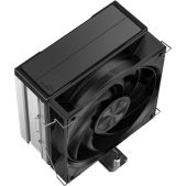 Кулер для процессора Sama A40-XXWNYXOX-G CPU Cooler A40P 240W, 4-pin PWM, 152mm, 4x6mm, 1x120мм, 75.2CFM, 29dBA, 2200RPM, S: 1851/1700/1200/115X, AM5/AM4, black/silver