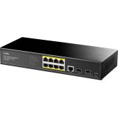 Коммутатор Cudy GS2008PS2 8-Port Layer 2 Managed Gigabit PoE+ Switch with 2 Gigabit SFP Slots 120W Layer 2 Managed 8 Ports 10/100/1000M PoE Switch, 1-8 Port support POE 802.3at/af, with 2 Gigabit SFP ports + 1 Managed Port, IEEE 802.3af/at Standard