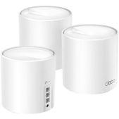 Маршрутизатор TP-Link Deco X50 3-pack AX3000 Whole Home Mesh Wi-Fi 6 System, 3 units, 2× Internal Antennas, 3× Gb Ports WAN/LAN auto-sensing