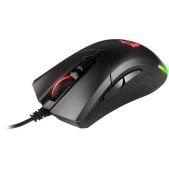 Мышь MSI s12-0401770-pa3 Clutch GM50, игровая, оптическая, USB, 7200dpi, черный проводная