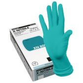 Перчатки нитриловые смотровые Manual XN809-01 особо прочные удлиненные 25 пар 50 шт, размер S малый