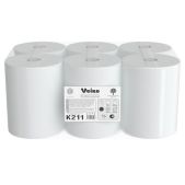 Полотенца бумажные Veiro K211 рулонные 150 м, Professional H1 Comfort, 1-слойные, комплект 6 рулонов