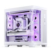 Корпус mATX без БП Jonsbo TK-4 white белый Midi-Tower, TG, no fan, 2xUSB-A 3.0 + 1xUSB-C 3.2, ATX, mATX, mITX White