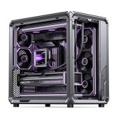 Корпус mATX без БП Jonsbo X400 Pro gray Midi-Tower, TG, no fan, 2xUSB-A 3.0 + 1xUSB-C 3.2, ATX, mATX, mITX Grey