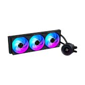 Система водяного охлаждения Xastra LQ360-BK3NAFSN00X-GL LQ360 ARGB BK Intel LGA LGA1851/1700/1200/115X/AM5/AM4 3x120 ARGB fan, Matrix Screen 2.6, black RET
