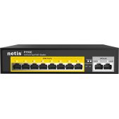 Коммутатор Netis P110C L2 10x100Мбит/с 8PoE+ 120W неуправляемый
