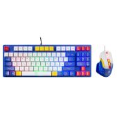 Комплект (клавиатура + мышь) Smartbuy SBC515GK F15 цветной