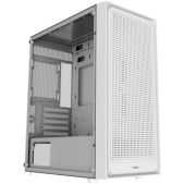 Корпус mATX без БП Ocypus Gamma-C50-WHG400XX-GL Case Gamma C50 WH ARGB, Mini-Tower, TG, 4x120мм ARGB, 1xUSB-A 3.0 + 2xUSB 2.0, mATX, mITX White
