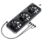 Вентилятор Jonsbo XA-360BR 3 in 1 362х123х28мм REVERSE 16шт/кор, PWM, ARGB LED, 700-1800об/мин, черный