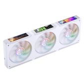 Вентилятор Jonsbo ZC-360W 3 in 1 363.8х130х28мм 16шт/кор, PWM, ARGB LED, 700-2400об/мин, белый