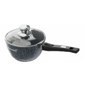 Ковш 1.7л Мечта 082803И АП Гранит star Induction Pro со съемной ручкой и стекл. крышкой Ковш Гранит отлит из высококачественного пищевого алюминийиния. Обладает быстрым нагревом и равномерным распределением тепла по всей поверхности.Достаточно