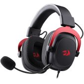Гарнитура Defender Redragon Zeus CV черный+красный, мембрана 53мм, звук 7.1, доп. комплект