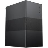 Корпус mATX Без БП ACD Coffer 109B , Type-C + USB3.0 + USB ports + HD audio combo, Mesh, Black.