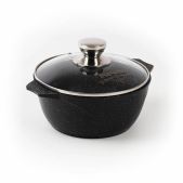 Кастрюля 3л Мечта 43802И АП Гранит black Induction Pro