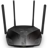 Беспроводной маршрутизатор Mercusys MR80X AX3000 10/100/1000Base-TX черный