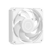 Вентилятор ID-CoolING AT-120-W 120x120x25мм 40шт./кор, PWM, резиновые углы, белый, 0-3000об/мин Box