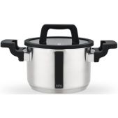 Кастрюля 3.9л Lara LR02-292 Премиум нерж, 20см, Soft-touch