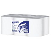Полотенца бумажные Protissue С224 M1 Premium, 2-сл, белые, с центральной вытяжкой 150м комплект 6 рулонов