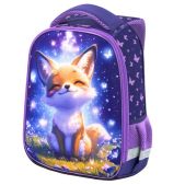 Ранец Brauberg 274407 Kids StarT, 1 отделение, 2 кармана, Chilling fox, 35х26х13 см