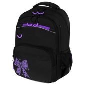 Рюкзак Brauberg 274409 Force, 2 отделения, 5 карманов, Purple bow, 39х28х17 см