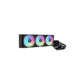 Комплект водяного охлаждения Deepcool LM420 LGA1954/1851/1700/1200/115X/AM5/AM4 4шт/кор, TDP 350W, ARGB Lighting, Anti-Leak edition, PWM, Triple вентилятор RET