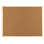 Доска пробковая Brauberg 238310 Wood для объявлений 45х60см, деревянная рамка