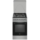 Плита комбинированная Efes SG-50M40S2 W белая, газ-контроль, электродуховка