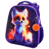 Ранец Brauberg 274665 UP, 2 отделения, с брелоком, Bright fox, 36х28х15 см