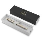 Ручка шариковая Parker 2172956 IM Professionals Monochrome Champagne, корпус шампань, сталь, синяя