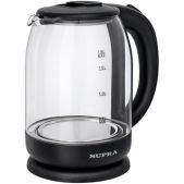 Чайник Supra KES 1859G 1.8л, стекло, черный