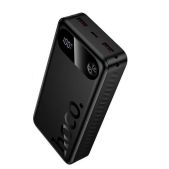 Аккумулятор внешний Hoco J154, черный 10000 mAh, 2USB+1Type-C 3.0A 22.5W PD 20W+QC3.0