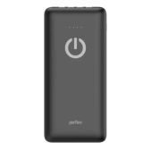 Аккумулятор внешний Perfeo B4878 10000 mAh черный 3 кабеля в комплекте