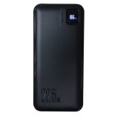 Аккумулятор внешний Perfeo E1482 10000 mAh черный Droid LED дисплей/PD + QC 3.0/Type-C/2 USB/Выход: 5A, max 22.5W