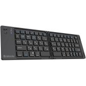 Клавиатура беспроводная Defender SB-094 RU Enigma черный / BT / компактная складная/ 66 клавиш/ аккумулятор