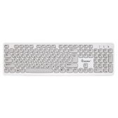 Клавиатура беспроводная Smartbuy SBK-252AG-WC ONE 252 бело-серая мультимедийная