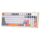 Клавиатура Smartbuy SBK337UWG RUSH Z37 серо-белая игровая мультимедийная