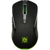 Мышь Defender 52534 GM-534 Demon черный игровая беспроводная 3200 dpi/ радужн.подсветка/встроенный аккумул