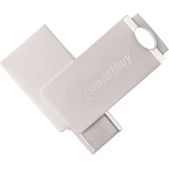 Устройство USB Flash Drive 32Gb SmartBuy SB32GbMC25 MC25 Metal Dual 2.0 Type-C+Type-A